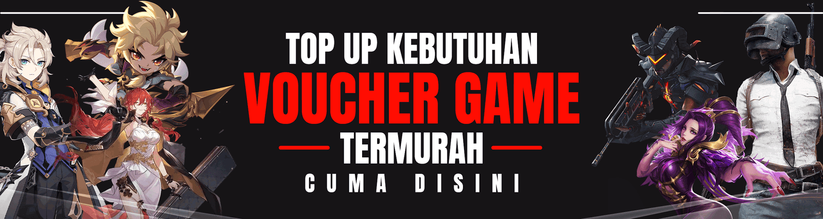 Voucher PUBG Mobile Banner